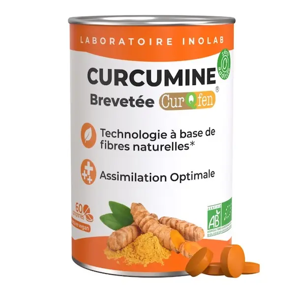 Curcuma Bio Comprimé Curqfen - Anti-inflammatoire Antioxydant
